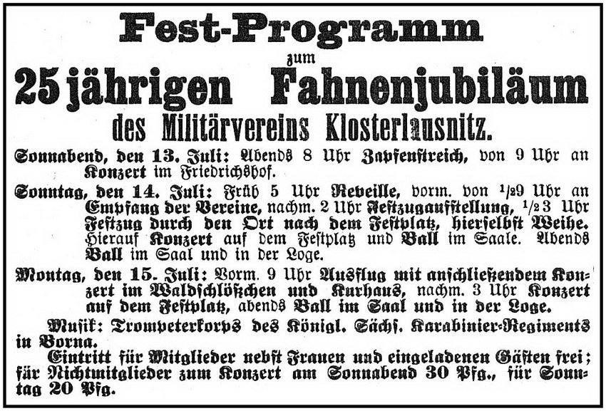 1901-07-13 Kl Militaerverein 2